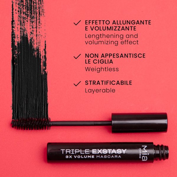MIA MAKE UP - MASCARA TRIPLE EXSTASY - Image 2