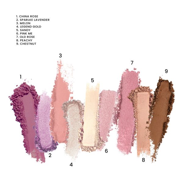 MIA MAKE UP - GLAM EYESHADOW GORGEOUS PALETTE - Image 2