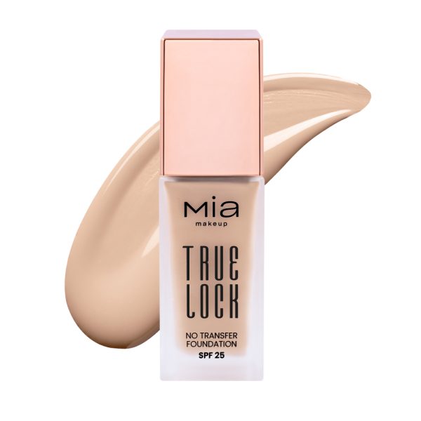 MIA MAKE UP - TRUE LOCK  LONG LASTING NO TRANSFER FOUNDATION SPF25