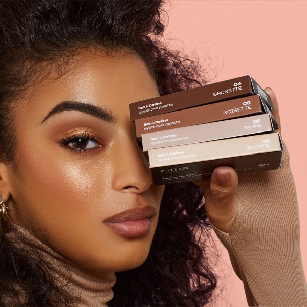 MIA MAKE UP - SET & DEFINE EYEBROW PALETTE - Image 3