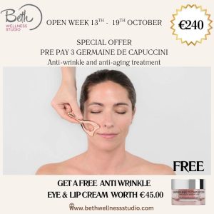 Black Friday Offers – 3 Anti-Wrinkle Treatments + Free Eye & Lip Cream